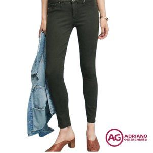 AG Adriano Goldschmied Abbey Mid-Rise Ankle Skinny Jeans Women's Size 29R